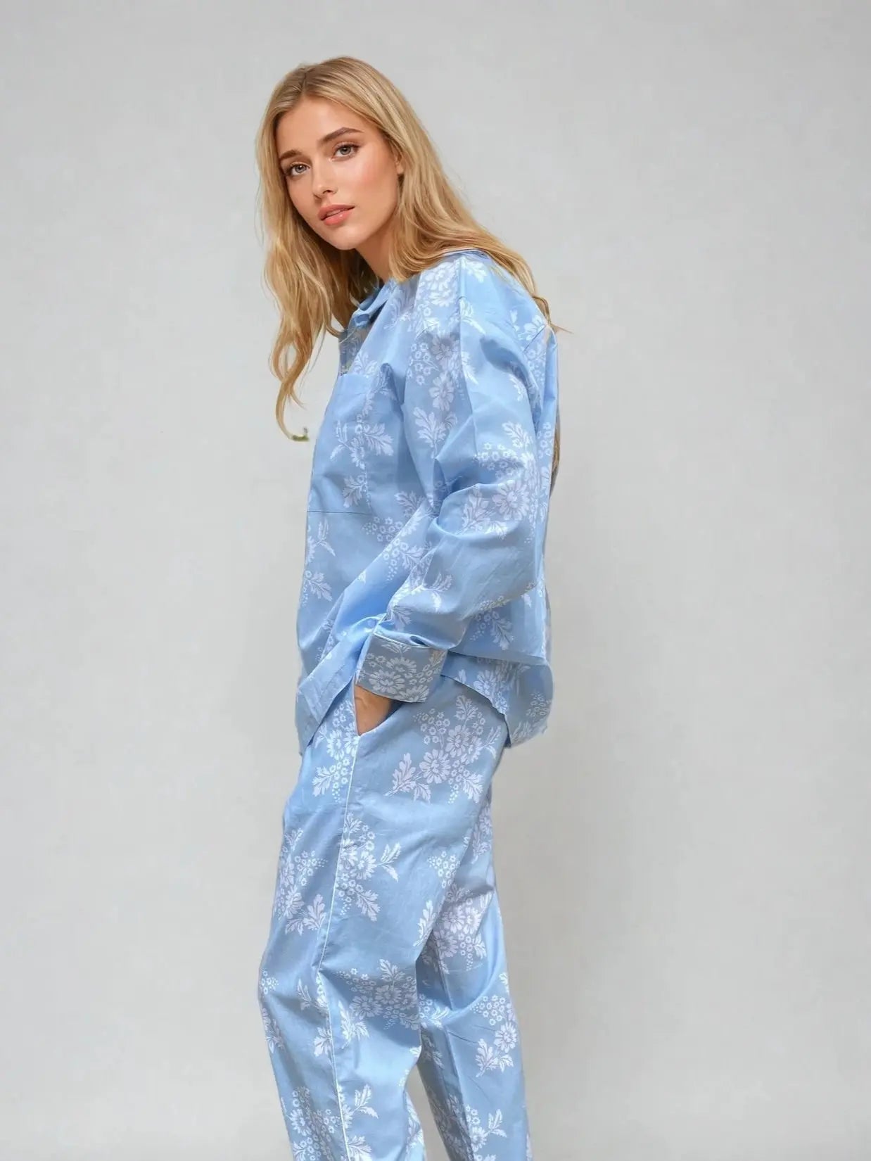 Marguerite Organic Cotton Long Set AMOKA DALO