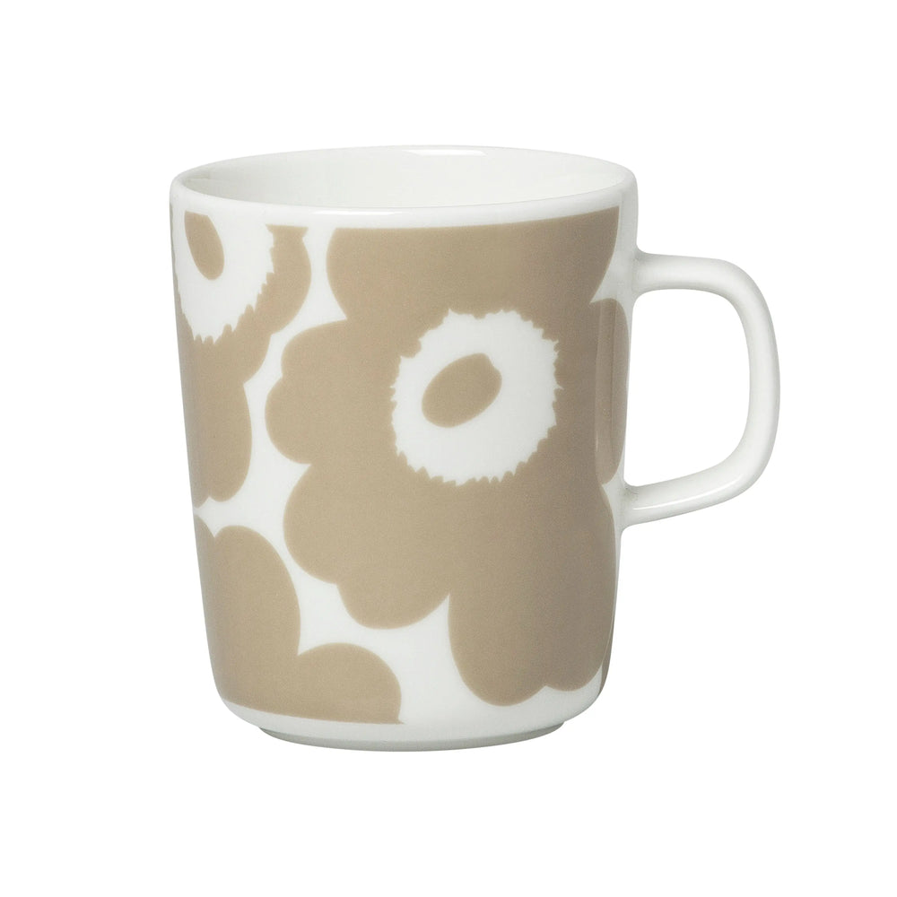 Marimekko Unikko Mug 25 Cl White-Beige Marimekko