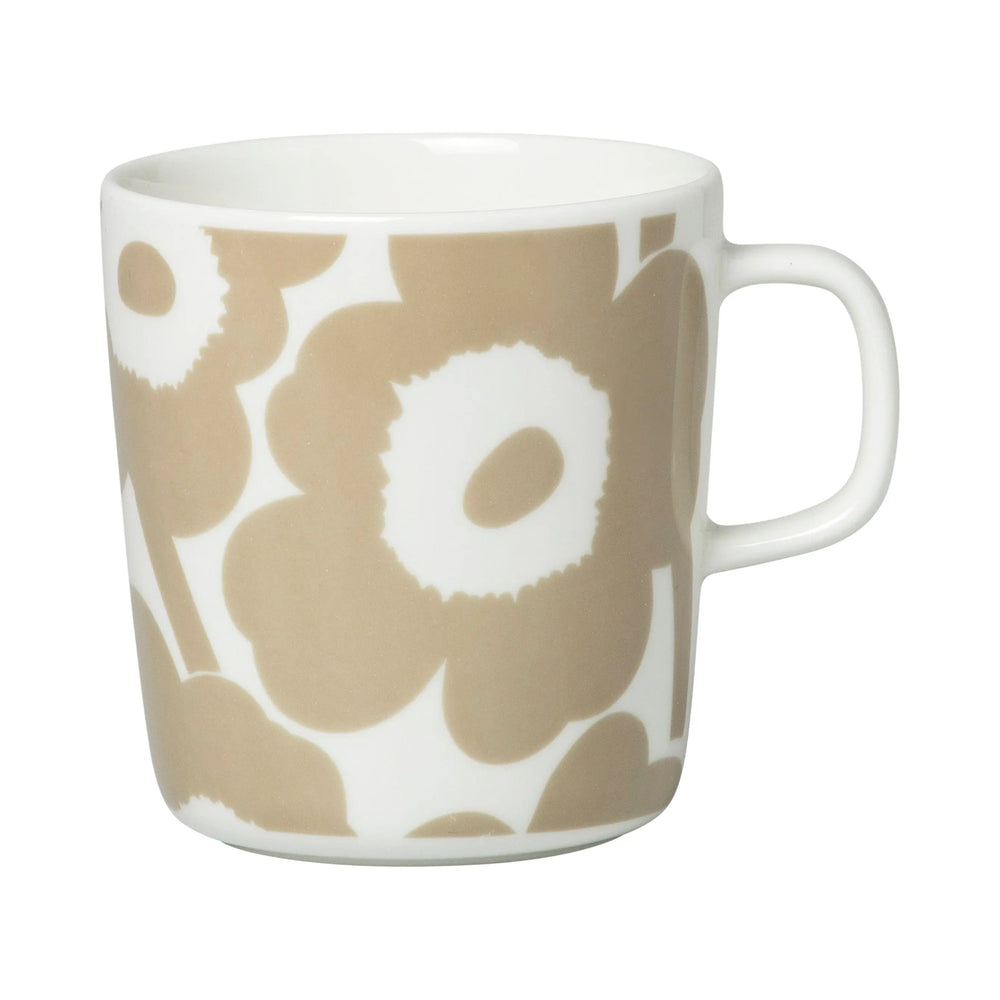 Marimekko Unikko Mug 40 Cl White-Beige Marimekko