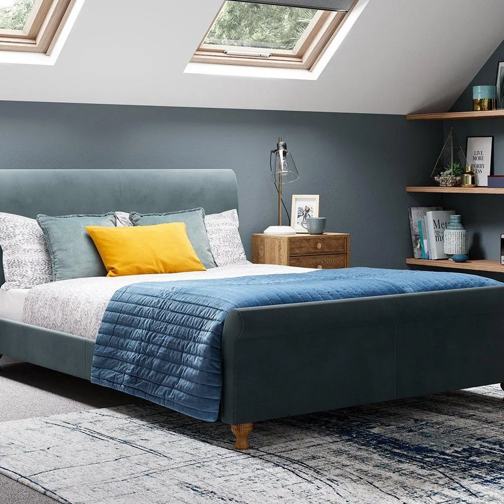 Marley Bed Frame - Blue Dreams