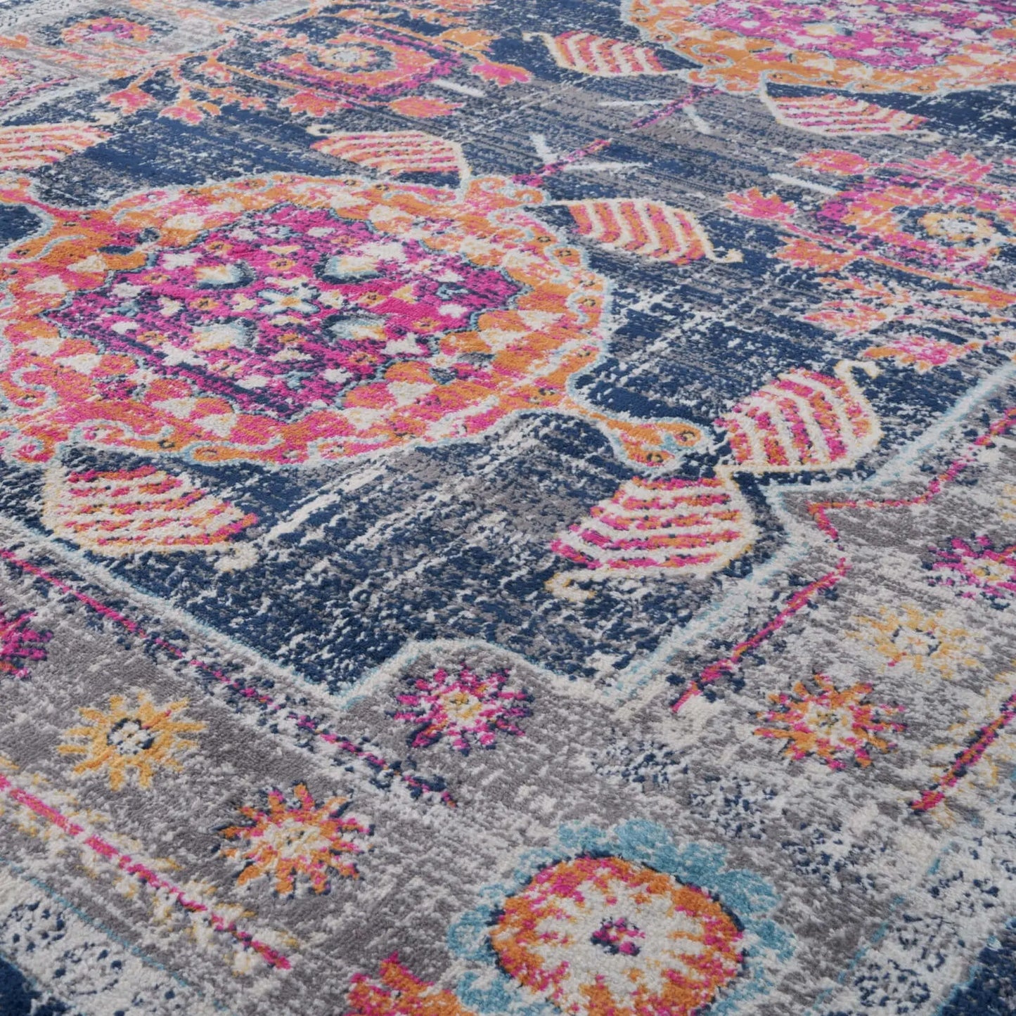 Marrakech Vintage Multicolour Rugs | 400 The Rugs