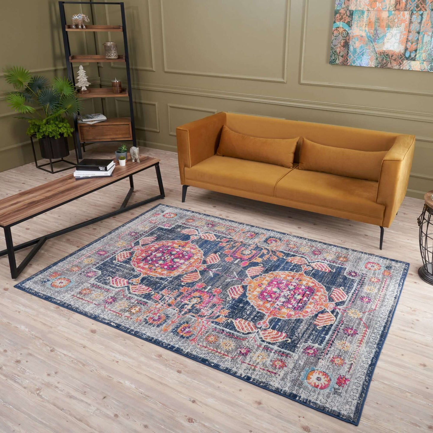 Marrakech Vintage Multicolour Rugs | 400 The Rugs