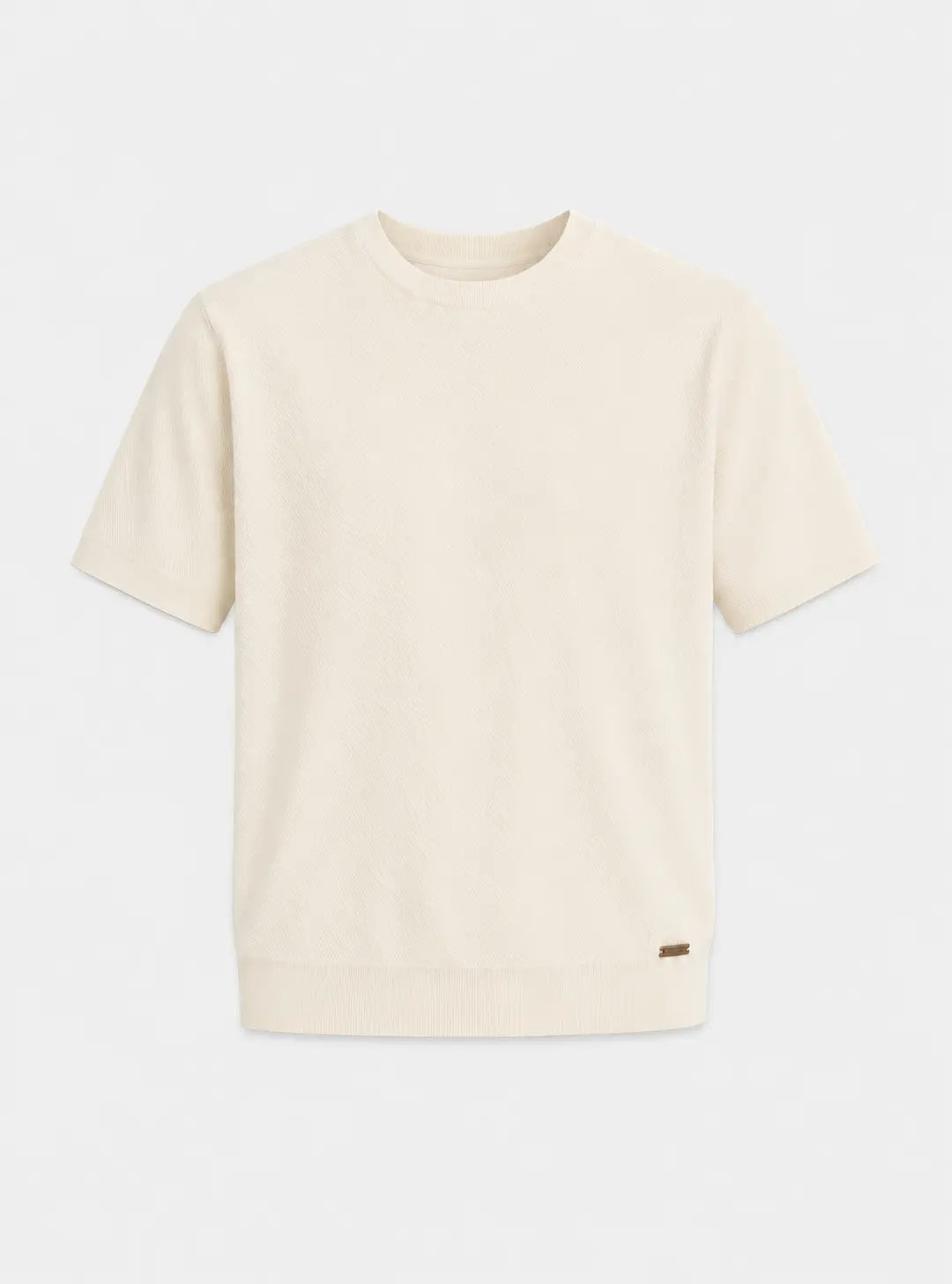 Marvela Knit T-Shirt Light Stone Duck and Cover