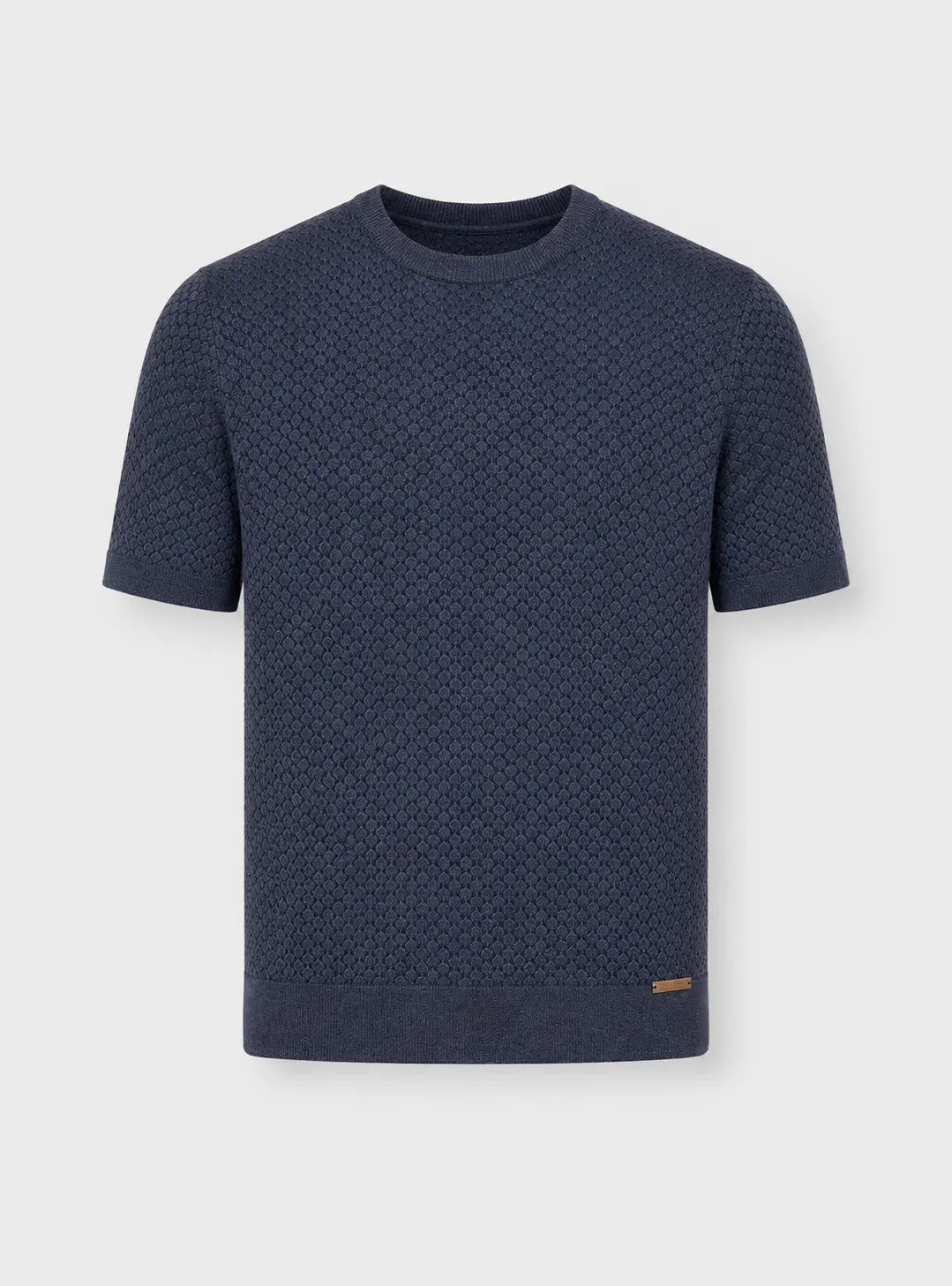 Mataso Knit T-Shirt Slate Blue Duck and Cover