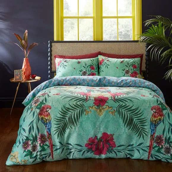 Matthew Williamson Paradise Parrot Duvet Cover & Pillowcase Set Dunelm