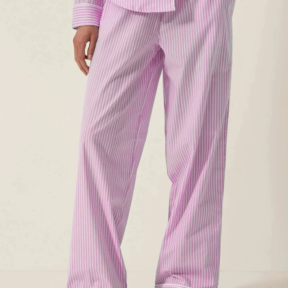 Stripe Women's Organic Cotton Pyjama Trouser Myza