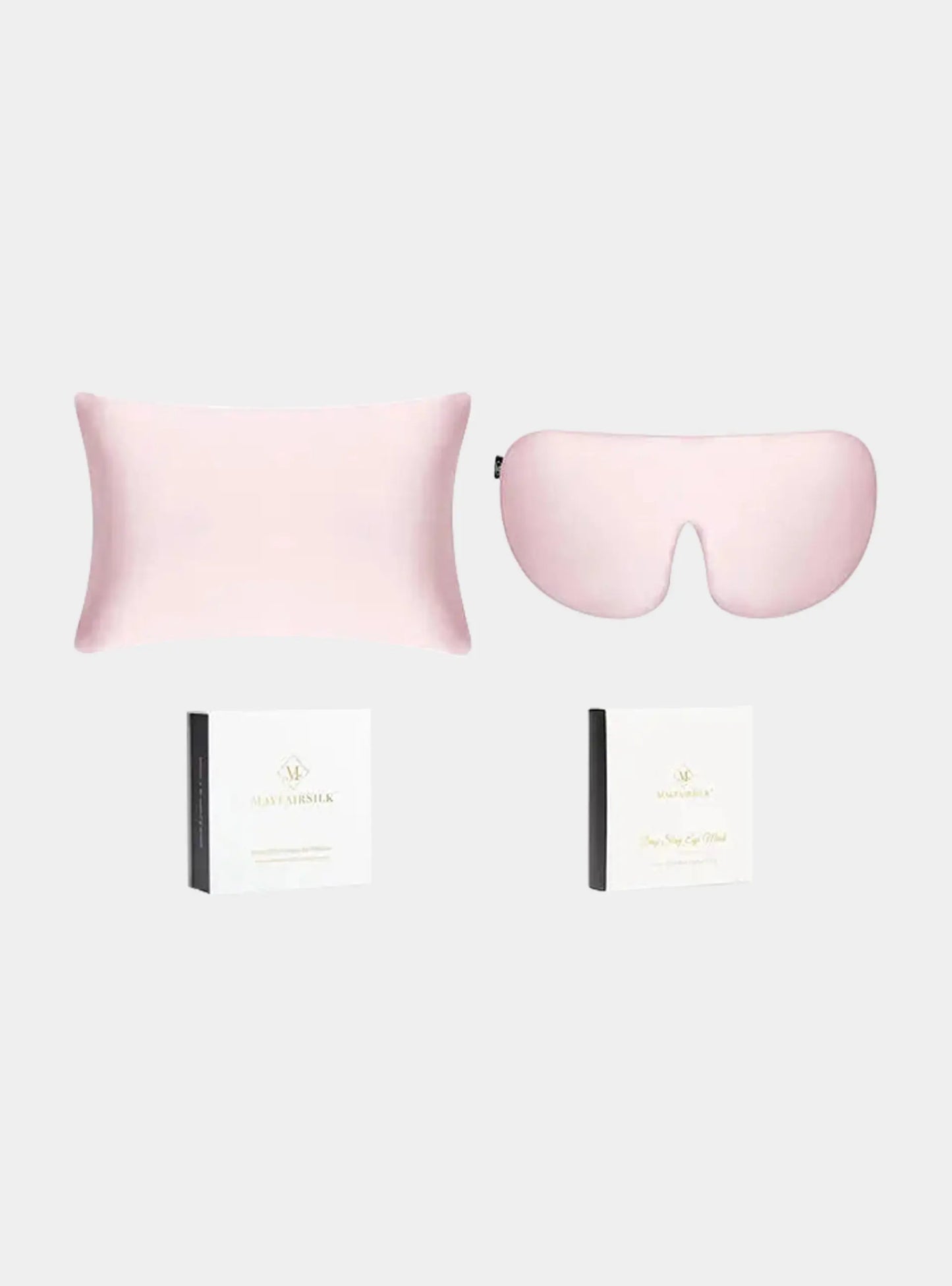 MayfairSilk Precious Pink Silk Sleep Gift Set MayfairSilk