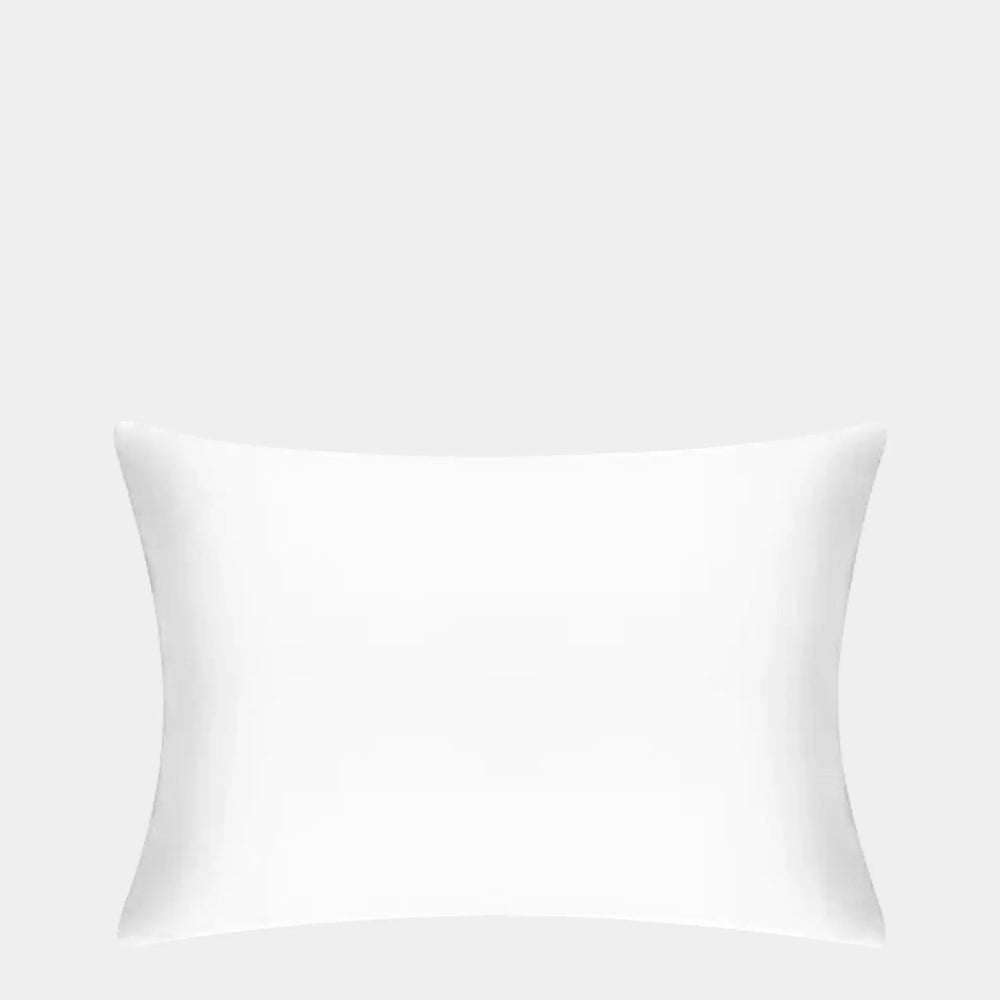 Mayfairsilk Brilliant White Boudoir Pure Silk Cushion Cover MayfairSilk