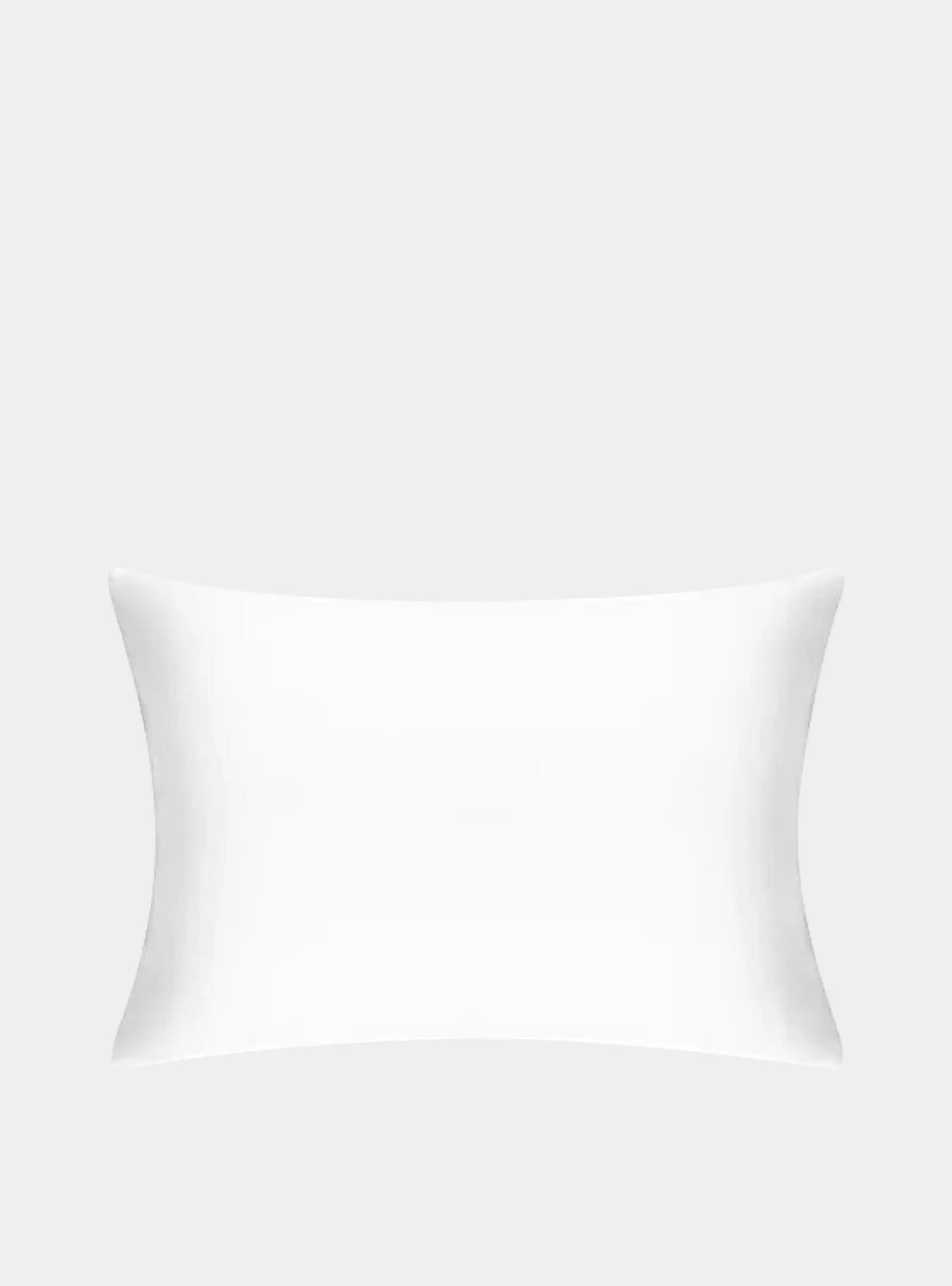Mayfairsilk Brilliant White Boudoir Pure Silk Cushion Cover MayfairSilk