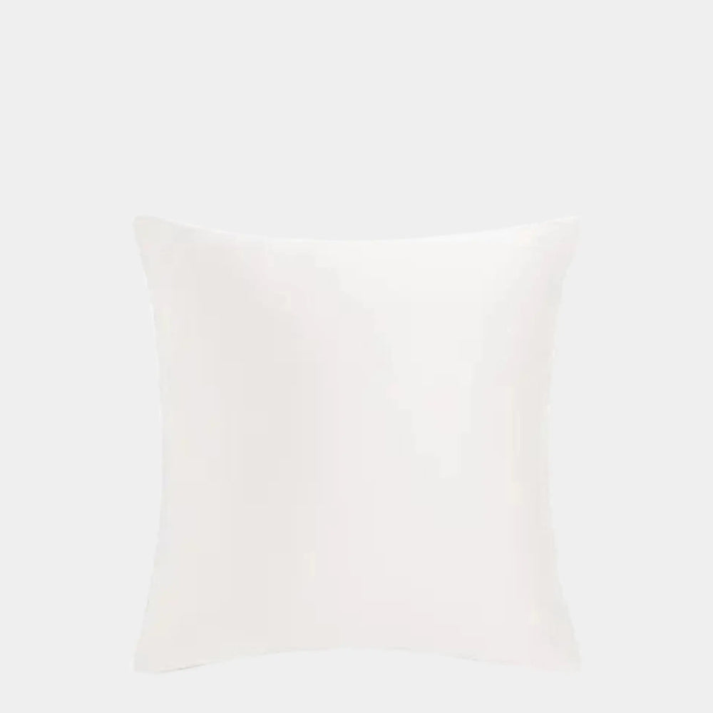 Mayfairsilk Brilliant White Pure Silk Cushion Cover MayfairSilk