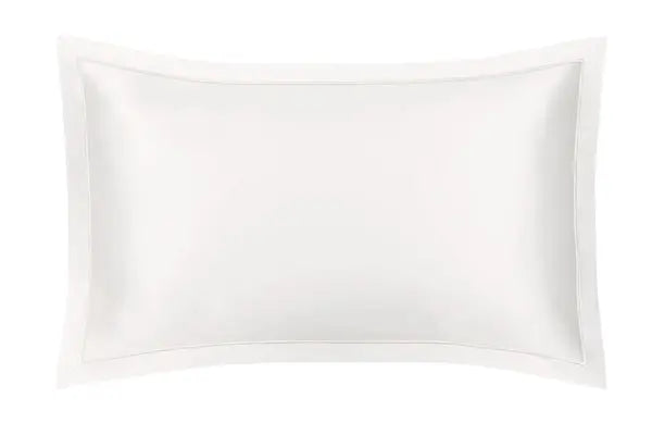 Mayfairsilk Ivory Oxford Pure Silk Pillowcase MayfairSilk