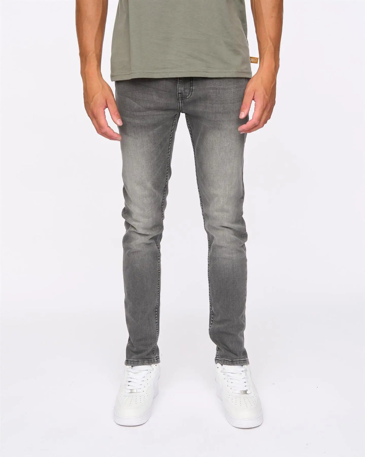 Maylead Slim Fit Jeans Grey Duck and Cover