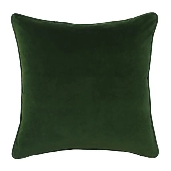 Medici Forest, Sustainable Feather, Cushion Eco-conscious & Cotton & Velvet Plain Andrew Martin