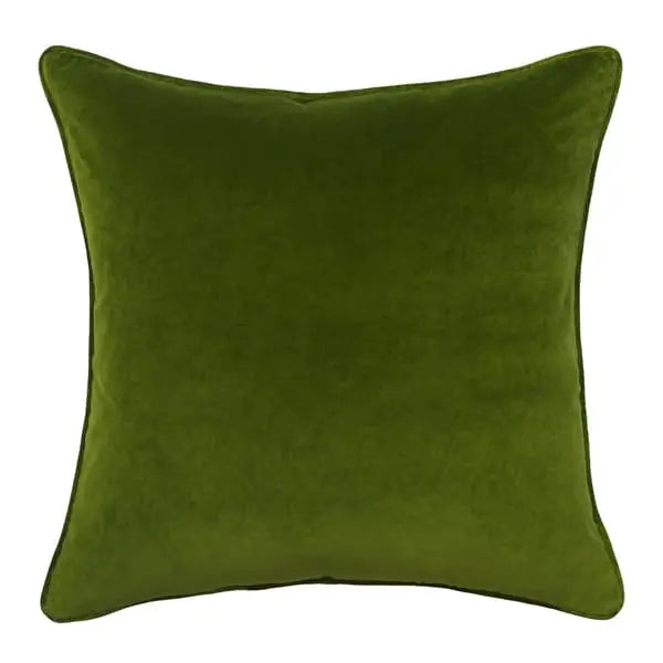 Medici Ivy, Sustainable Feather, Cushion Eco-conscious & Cotton & Velvet Plain Andrew Martin