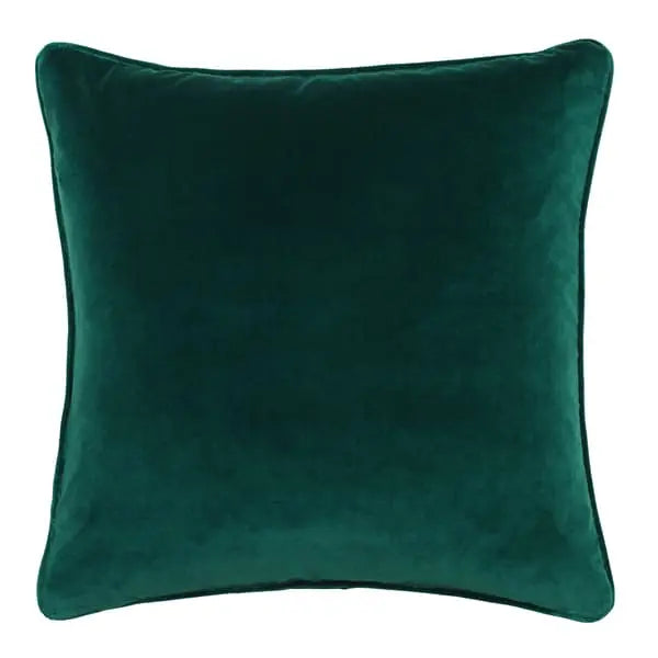 Medici Kingfisher, Sustainable Feather, Cushion Eco-conscious & Cotton & Velvet Plain Andrew Martin