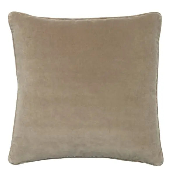 Medici Stone, Sustainable Feather, Cushion Eco-conscious & Cotton & Velvet Plain Andrew Martin