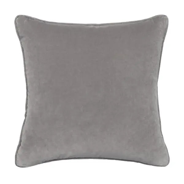 Medici Zinc, Sustainable Feather, Cushion Eco-conscious & Cotton & Velvet Plain Andrew Martin