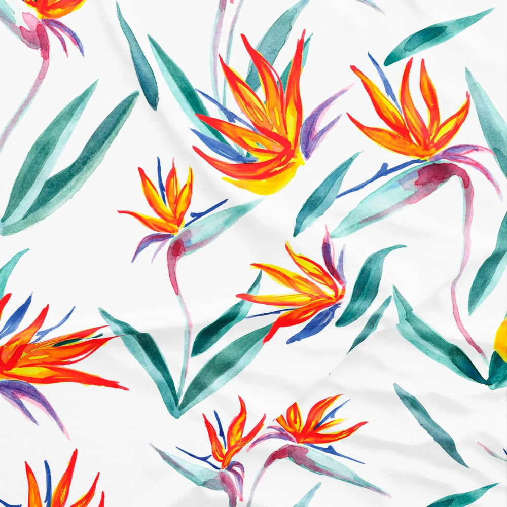 Men's Lounge Shorts - Strelitzia Woodstock Laundry