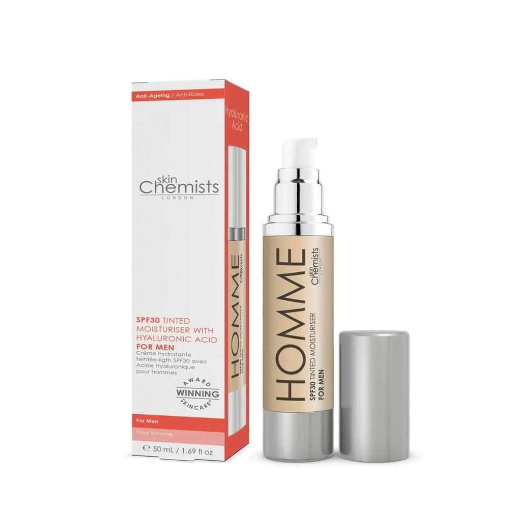 Men's SPF 30 Tinted Light Moisturiser 50ml skinChemists