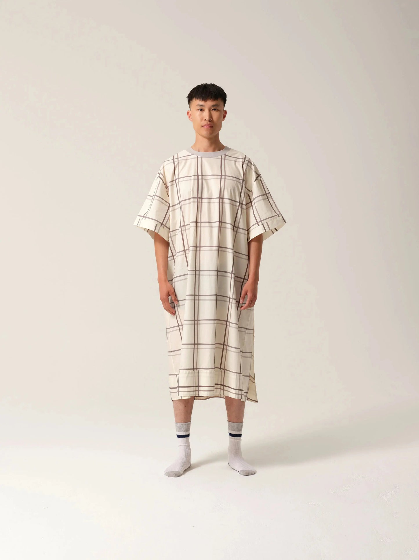 Mens Beam Hospital Gown Silver Linings Tonic London