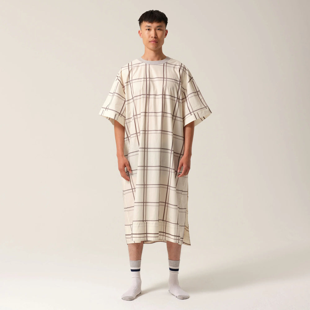 Mens Beam Hospital Gown Silver Linings Tonic London