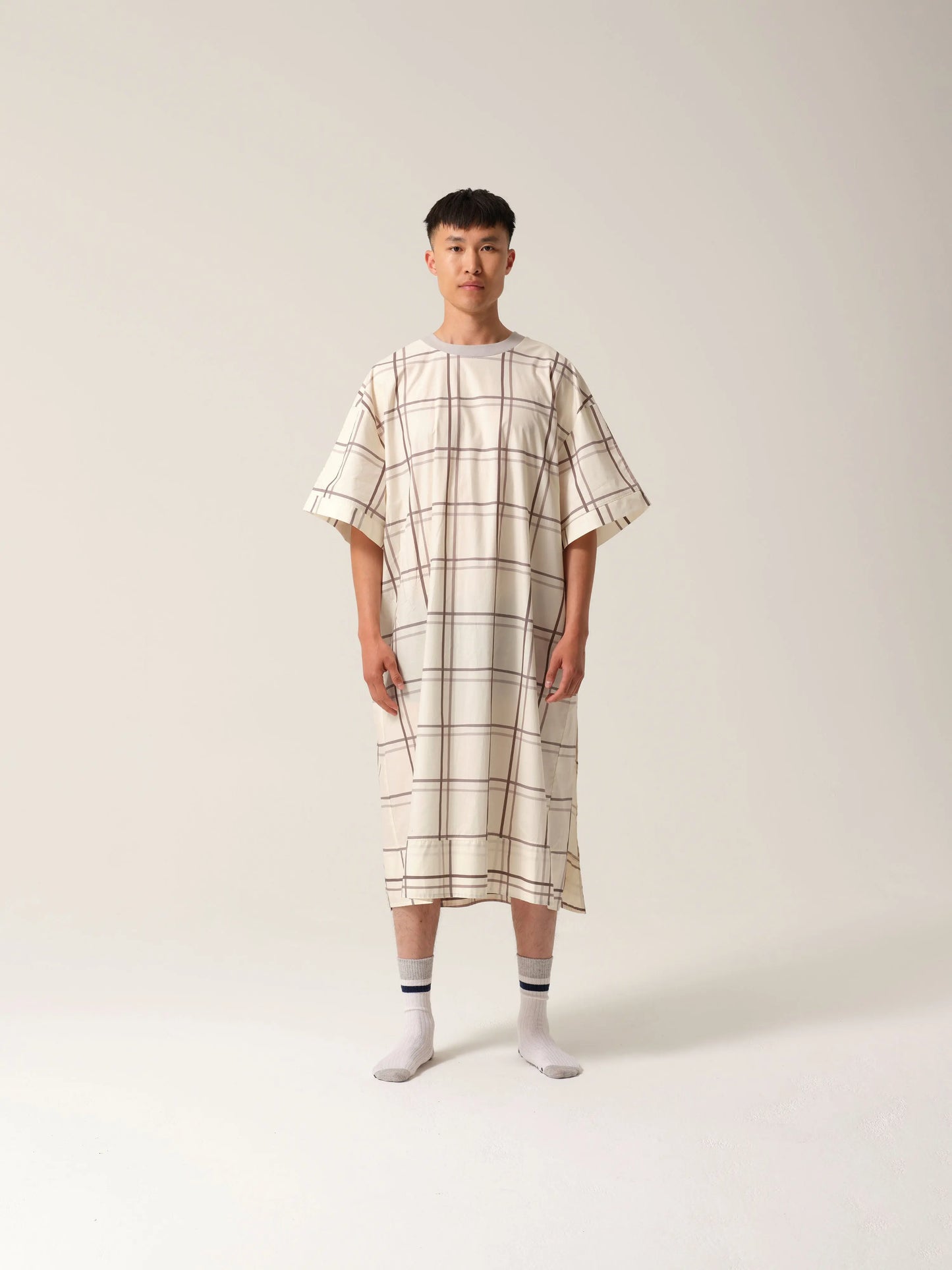 Mens Beam Hospital Gown Silver Linings Tonic London