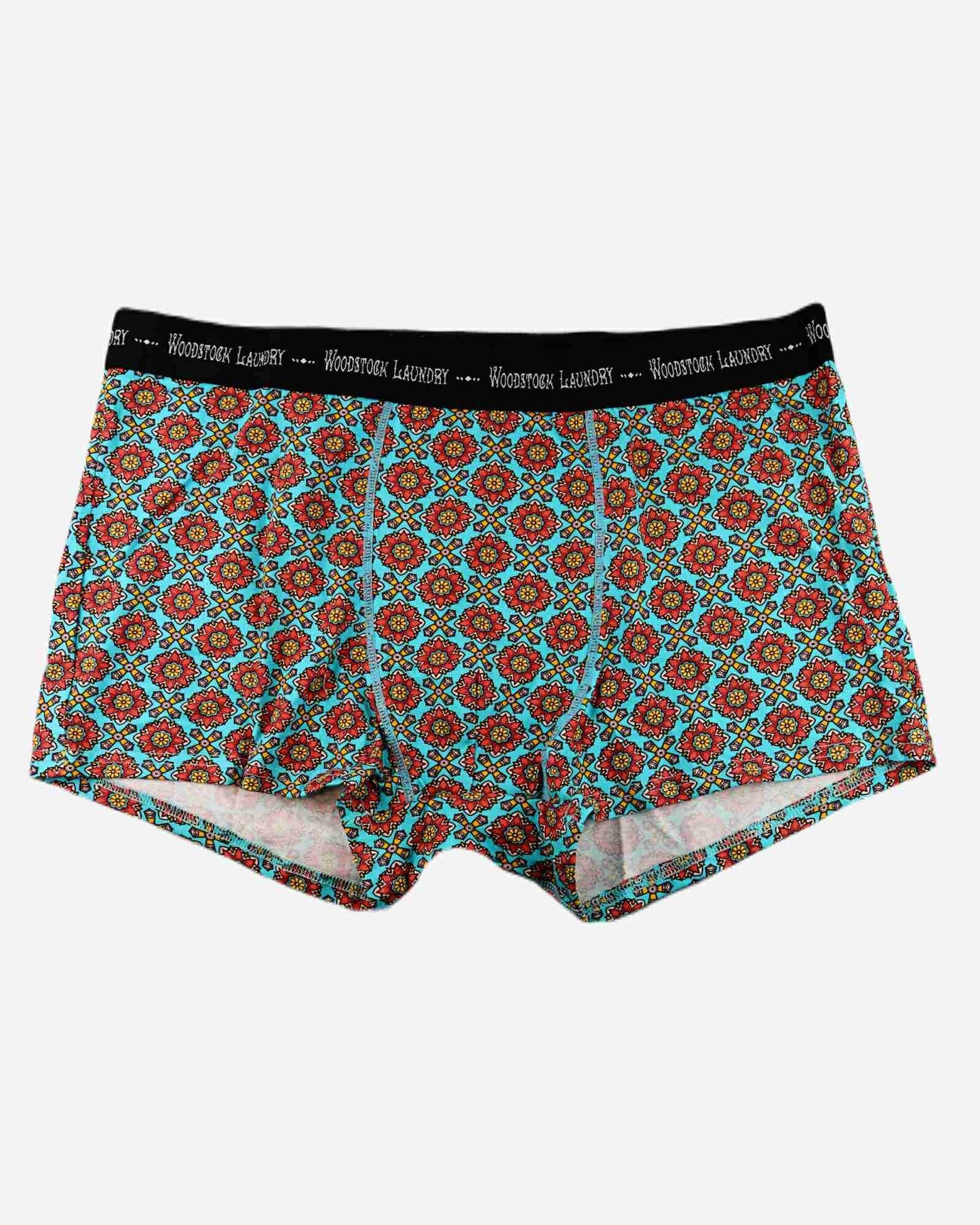 Mens Boxer Briefs - Funky Disco Woodstock Laundry