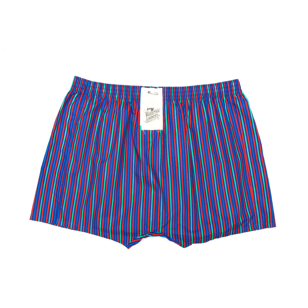 Mens Boxer Shorts - Candy Stripe Woodstock Laundry