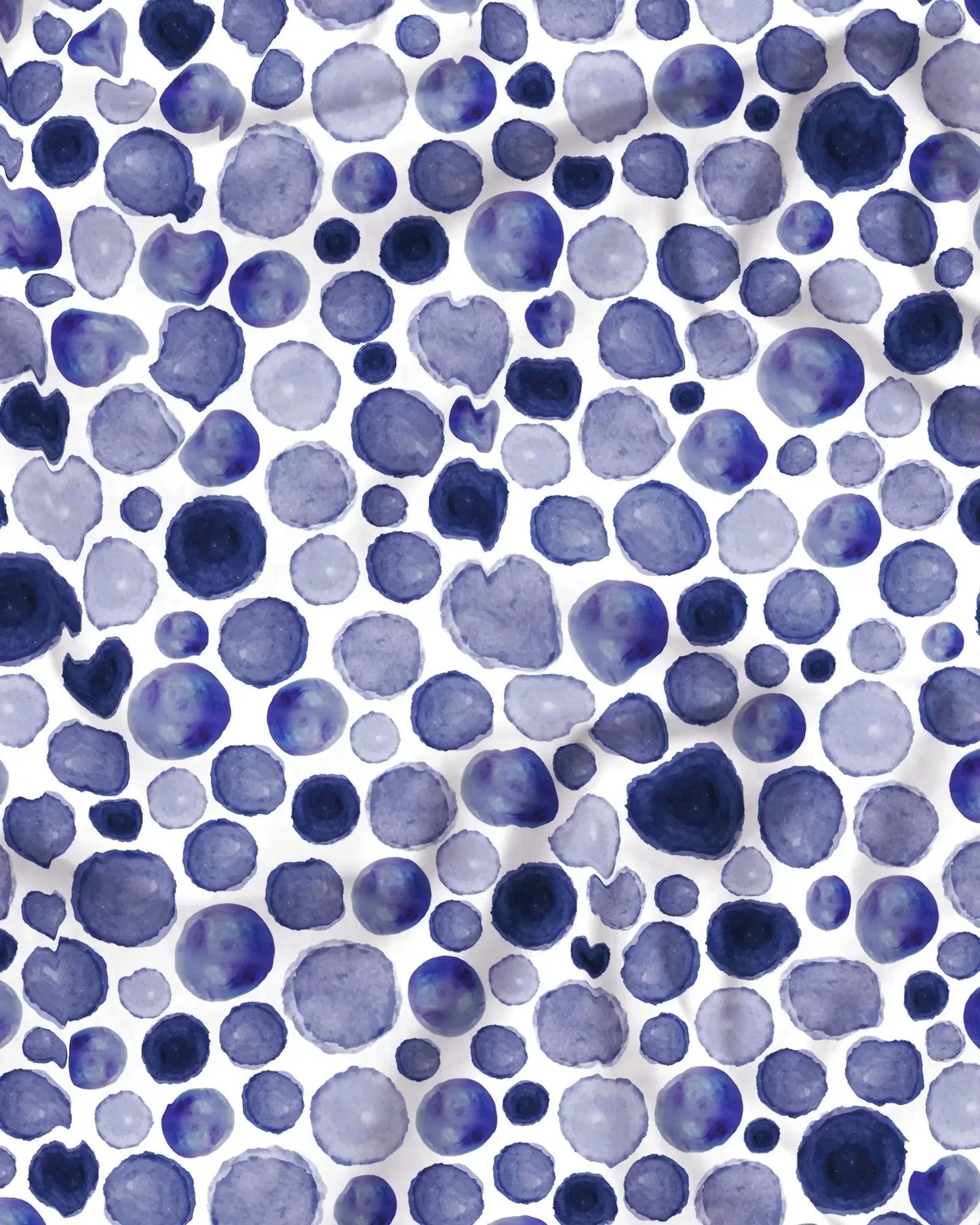 Mens Boxer Shorts - Dots Blue Woodstock Laundry