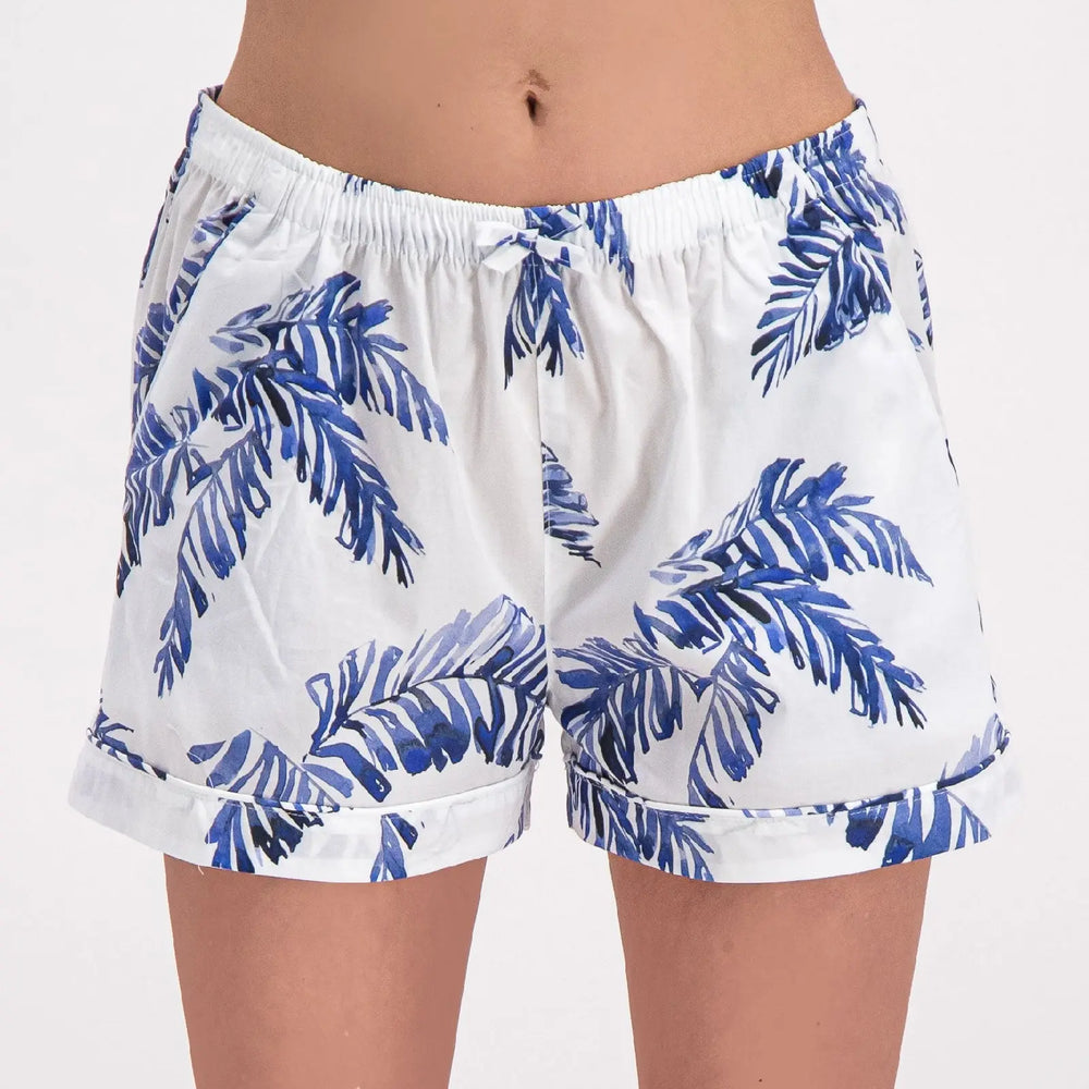 Mens Boxer Shorts - Hand Leaf Woodstock Laundry