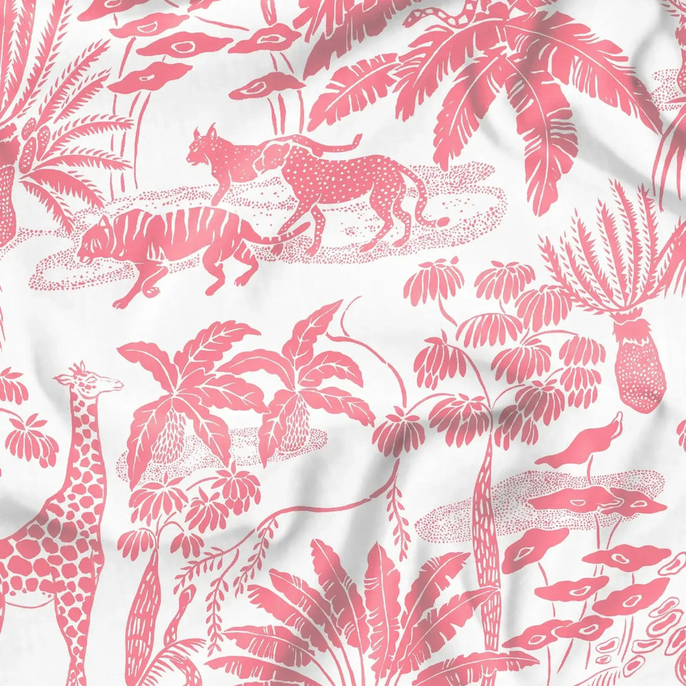 Mens Boxer Shorts - Safari Pink Woodstock Laundry