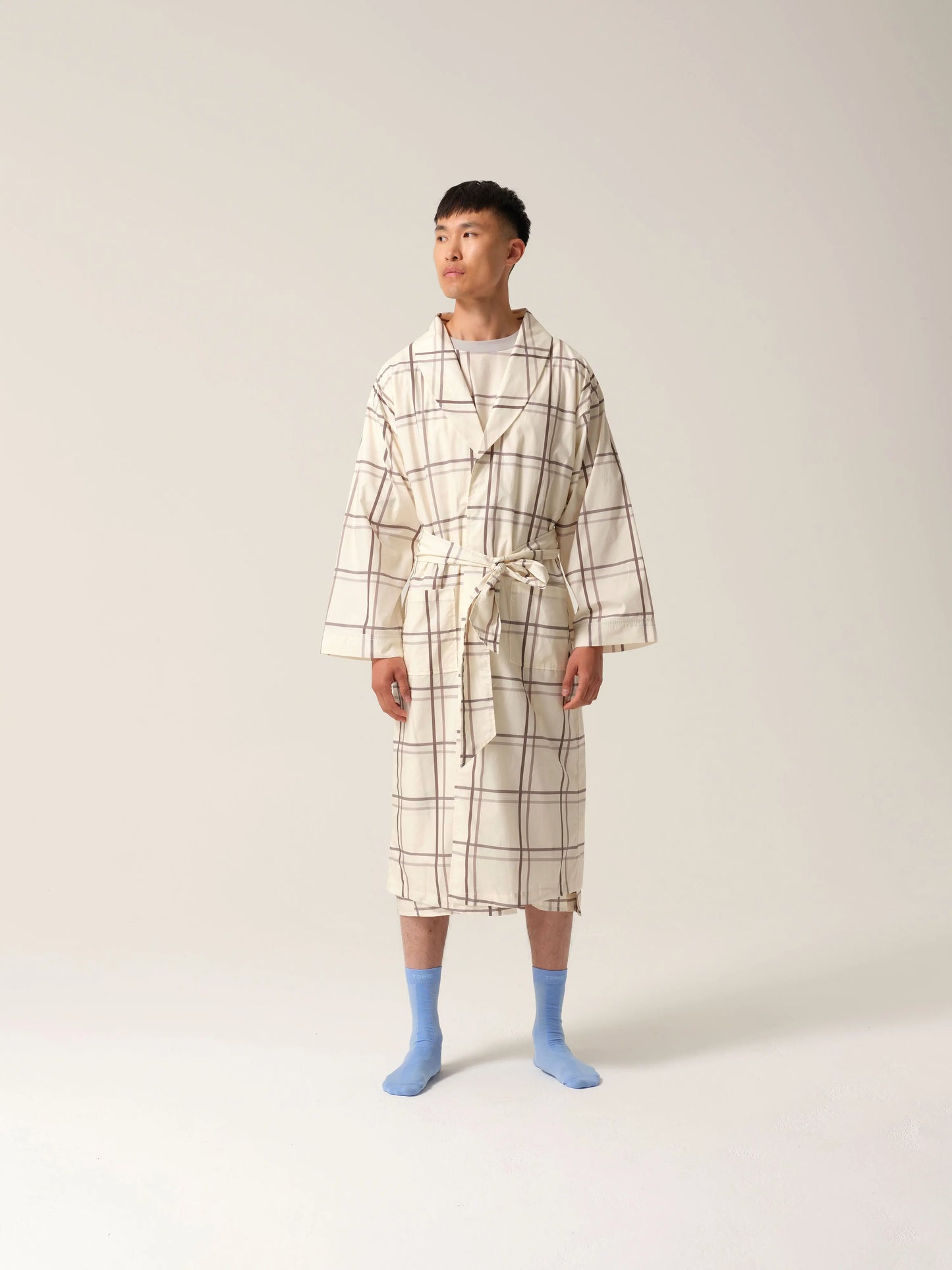 Mens Hush Dressing Gown Silver Linings Tonic London