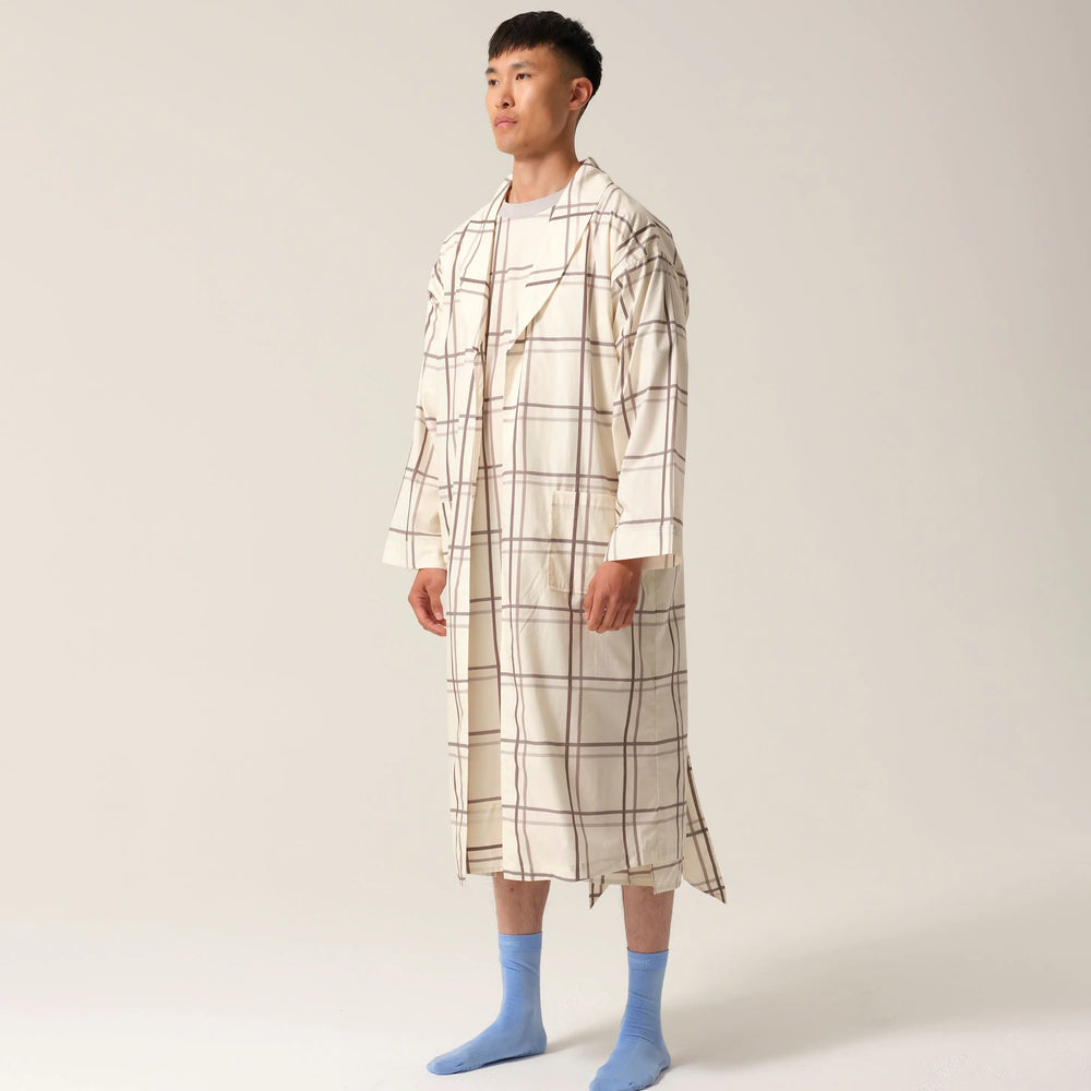 Mens Hush Dressing Gown Silver Linings Tonic London
