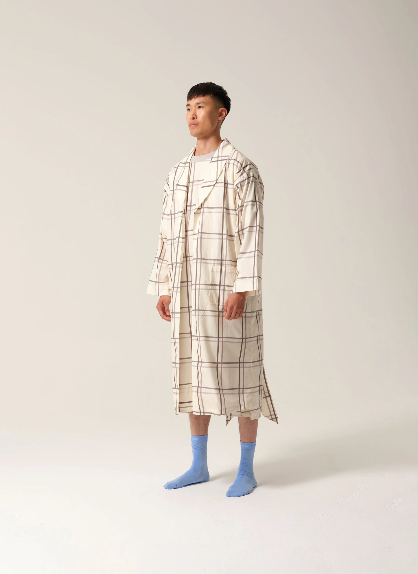Mens Hush Dressing Gown Silver Linings Tonic London