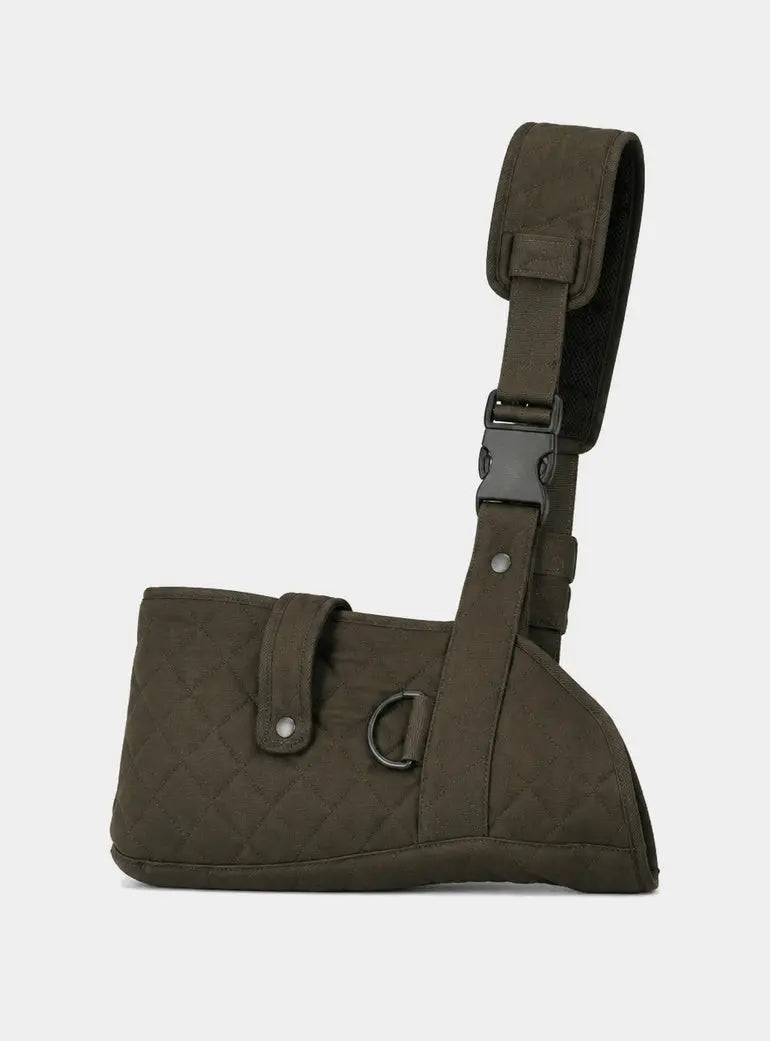 Mens Quilted Arm Sling® Forest Green Tonic London