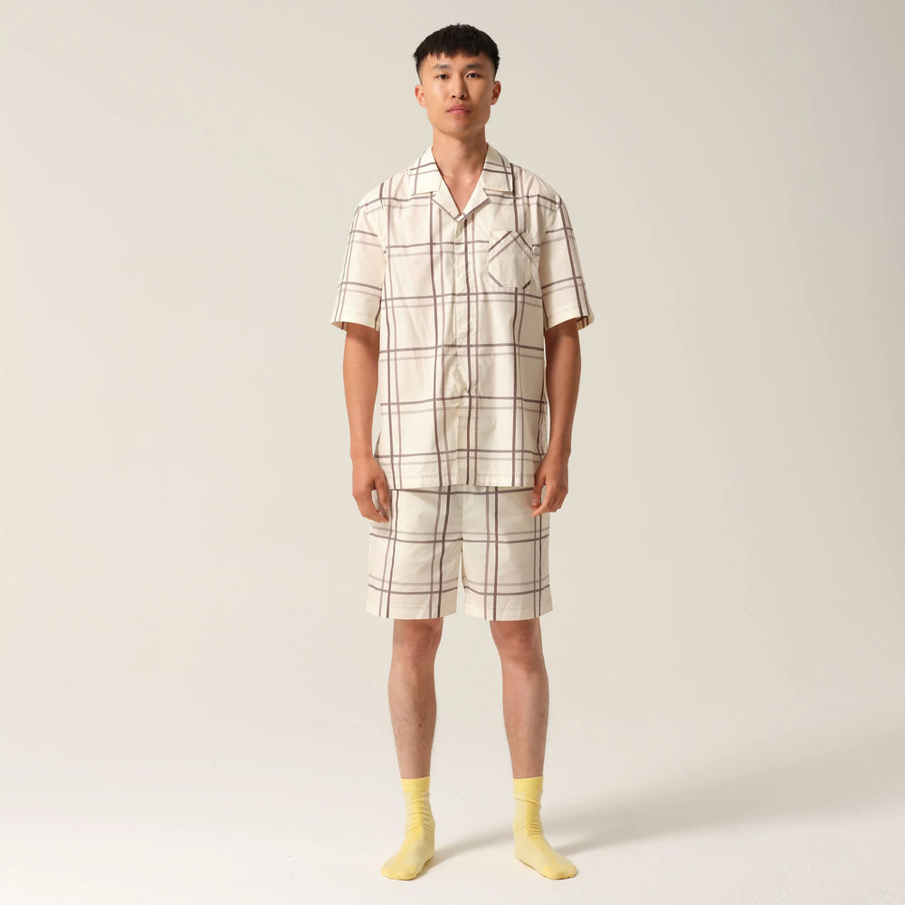 Mens Riley Short PJs Silver Linings Tonic London