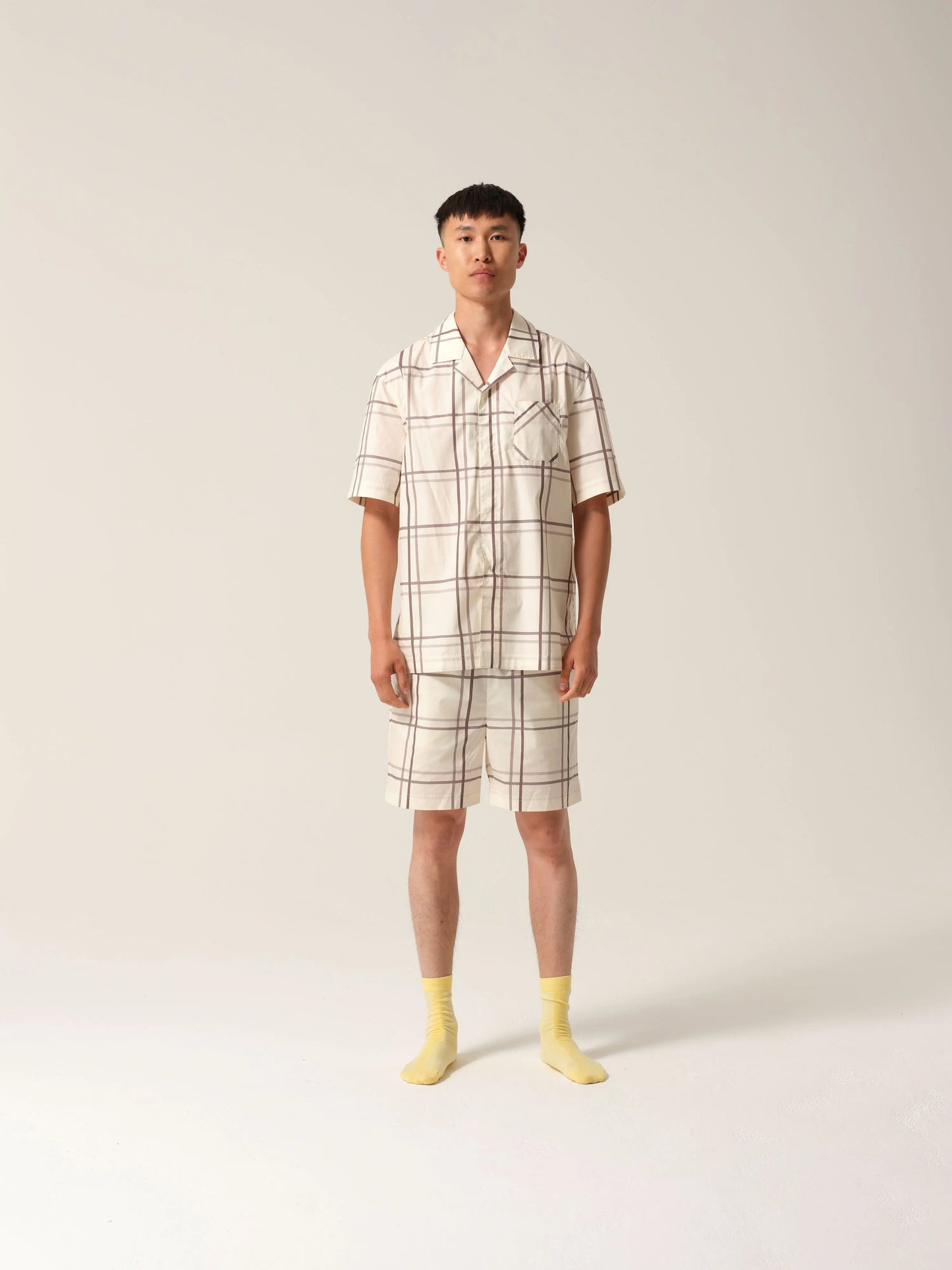 Mens Riley Short PJs Silver Linings Tonic London