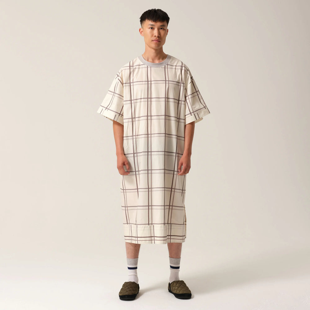 Mens T-Shirt Hospital Gown Silver Linings Tonic London