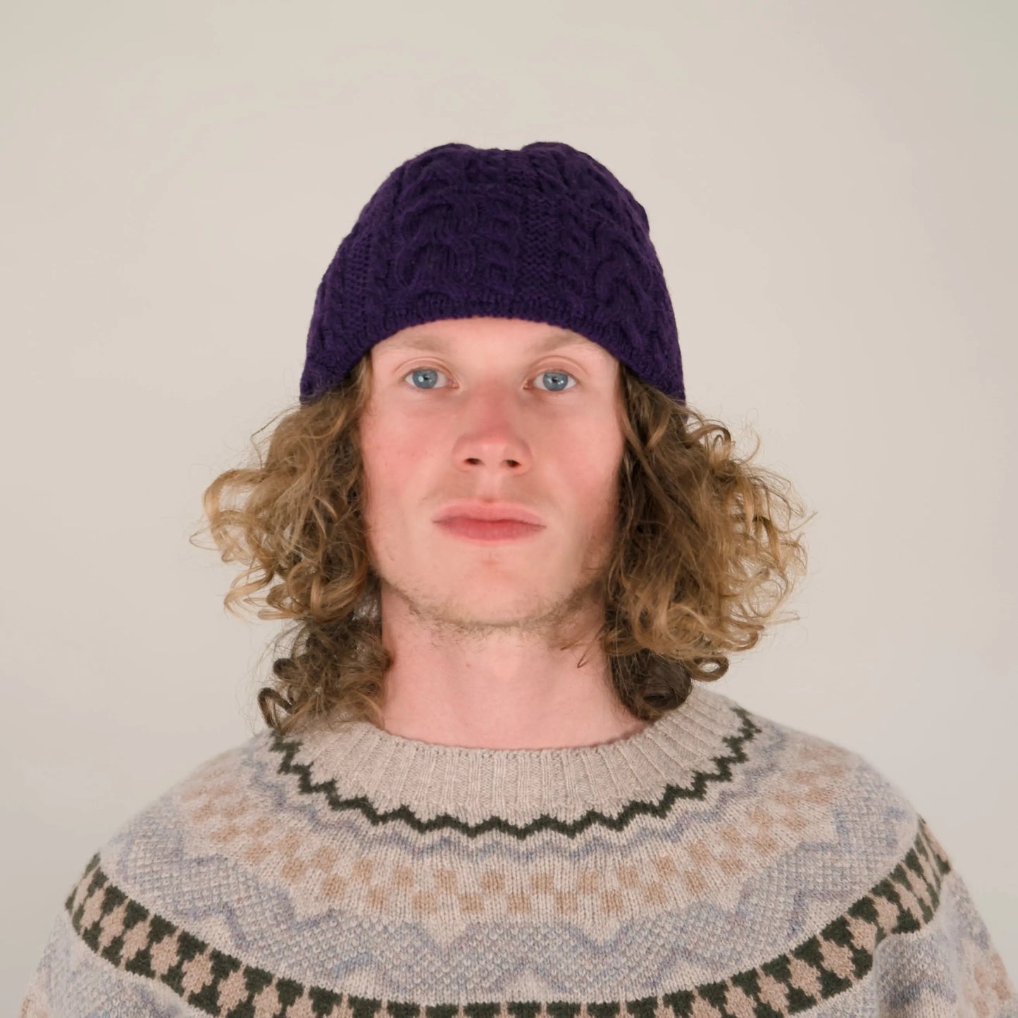 Merino - Abbey Hat - Pupura Origin Knitwear