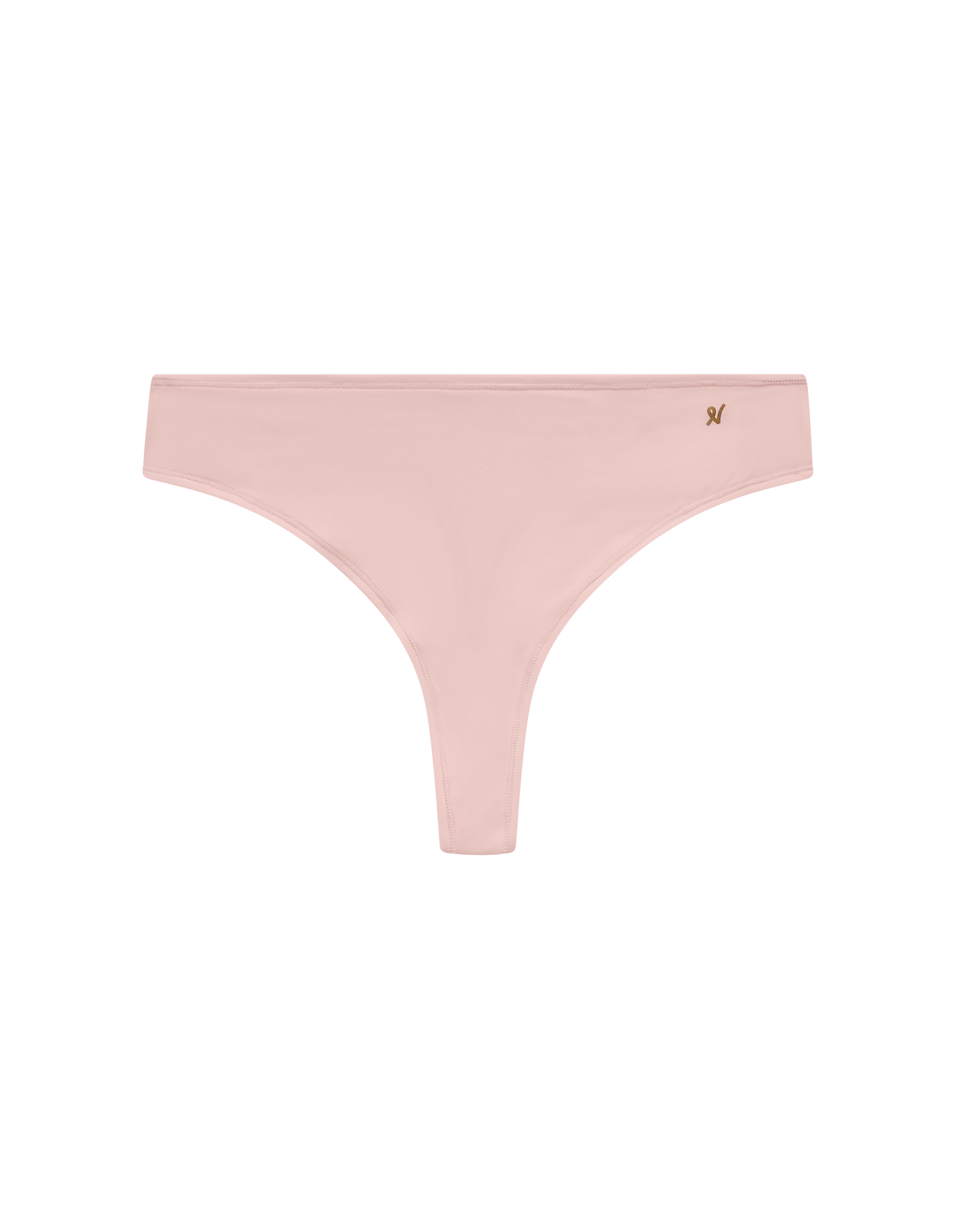 The Stretch Dipped Thong - Blush Pink Nudea