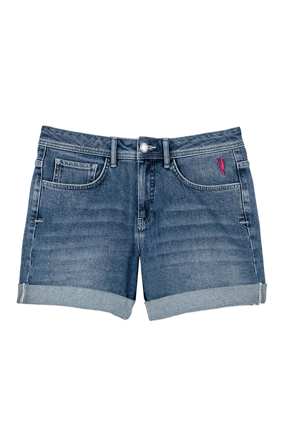 Mid Wash Indigo Denim Shorts Scamp & Dude