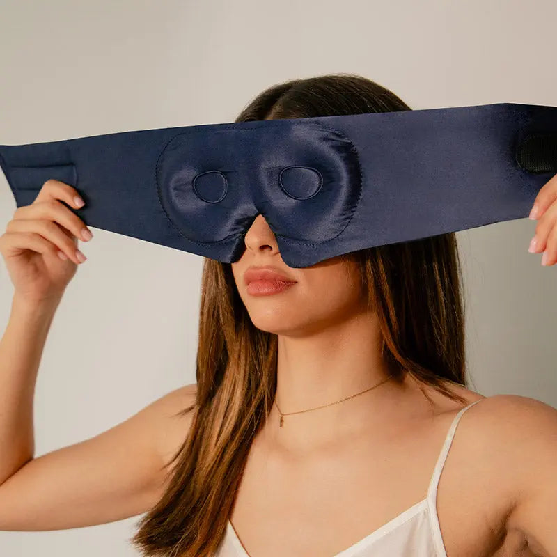 Midnight Blue - Eyelash Protecting Mask Drowsy Sleep Co