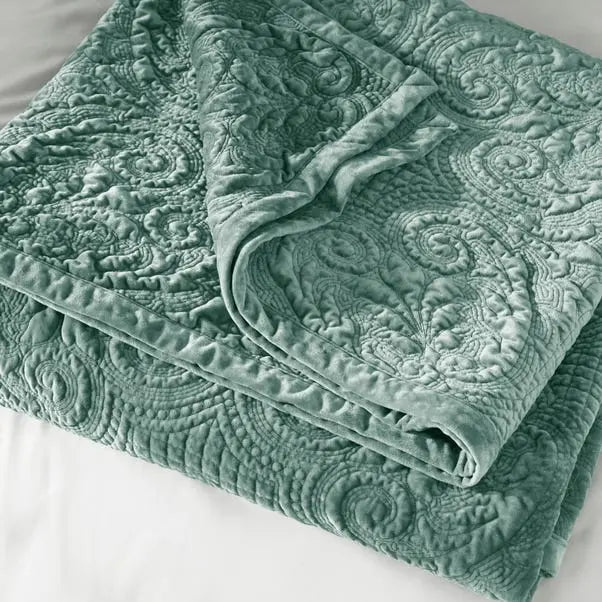Mineral Dorma Marlowe Bedspread Dunelm