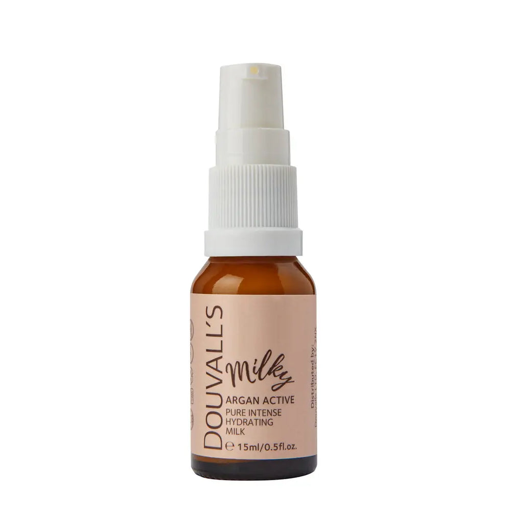 Mini Milky Argan Active moisturiser 15ml | Deep Hydration and Skin Rejuvenation Douvalls Beauty