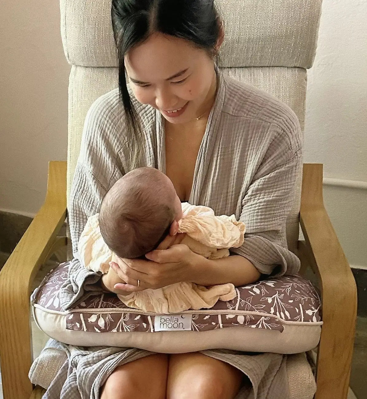 Mini Moon Feeding Pillow - Rosehip BellaMoon