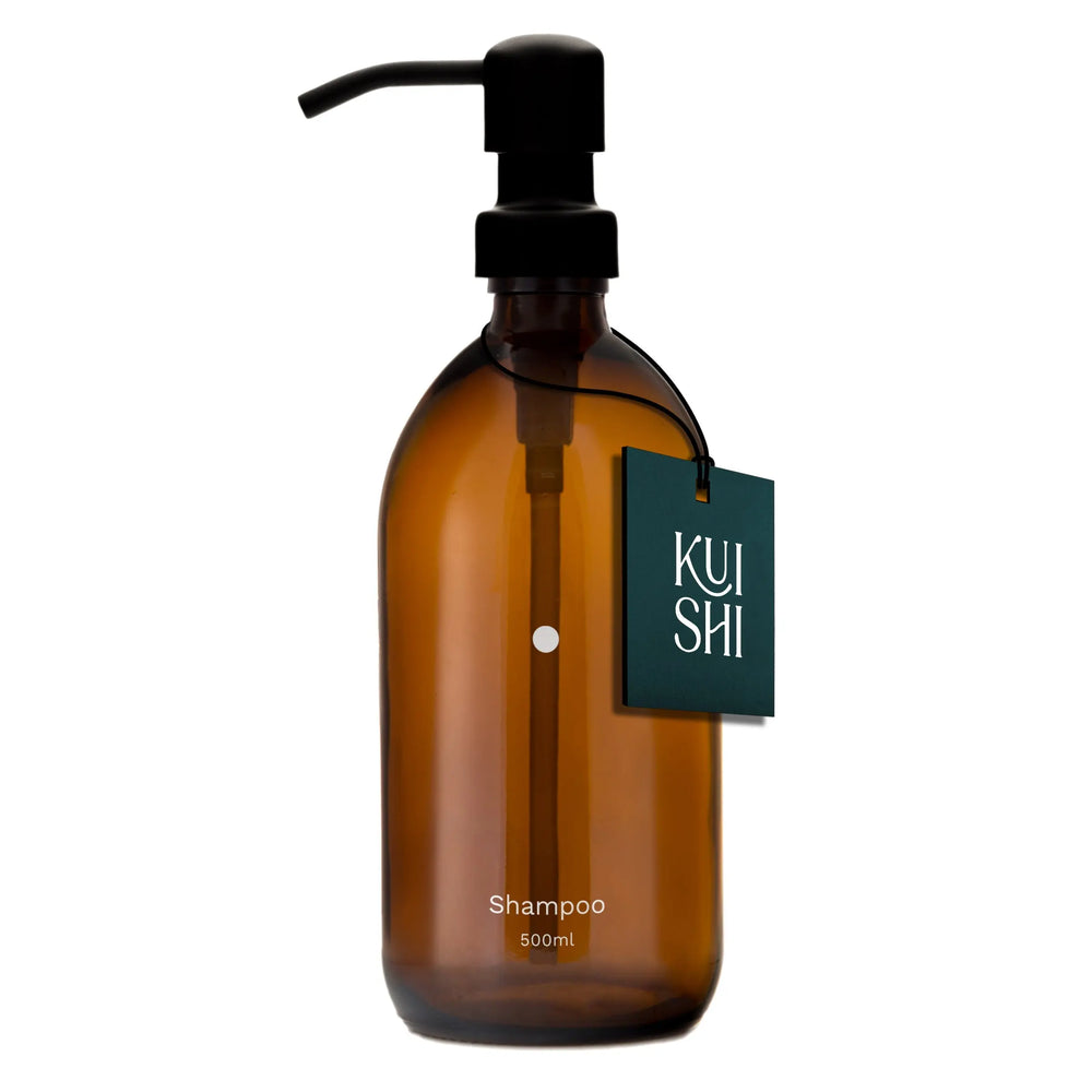Minimal Amber Soap Dispenser Kuishi