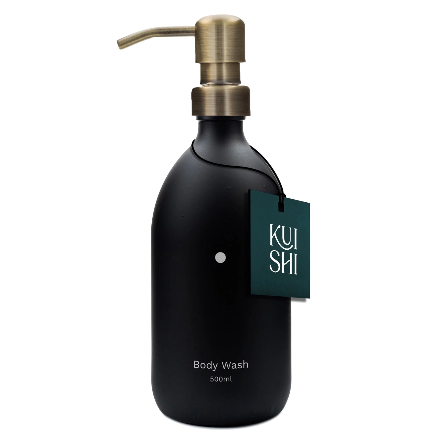 Minimal Black Soap Dispenser Kuishi