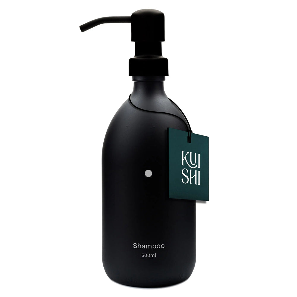 Minimal Black Soap Dispenser Kuishi