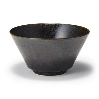 Mino Ware Bowl â Black Glaze MUJI UK