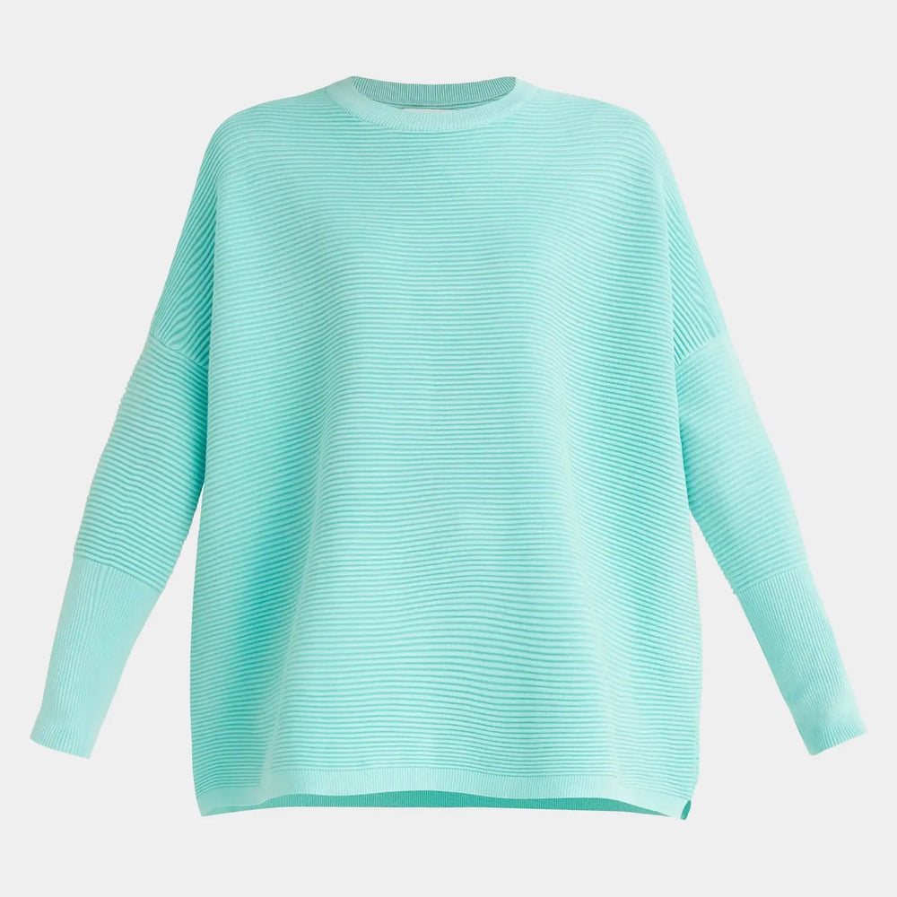 Mint Green Paisie Ribbed Jumper Paisie